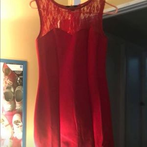 Red dress
